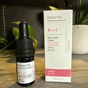 ODACITE BL+C Pimples Black Cumin+Cajeput Serum Concentrate .17 OZ   **NIB**